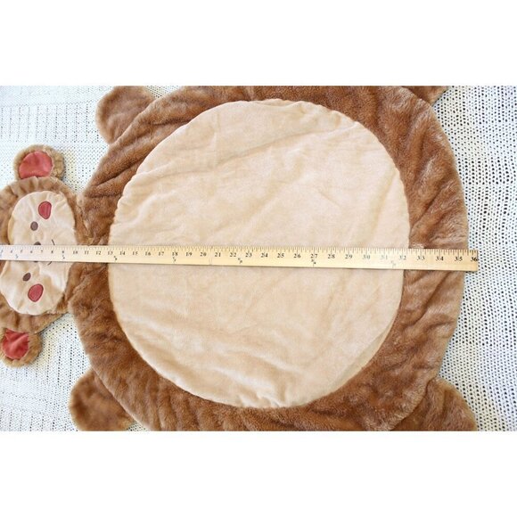 Baby Monkey Blanket Infant Cuddle Plush 36.5" X 26" - Picture 3 of 7